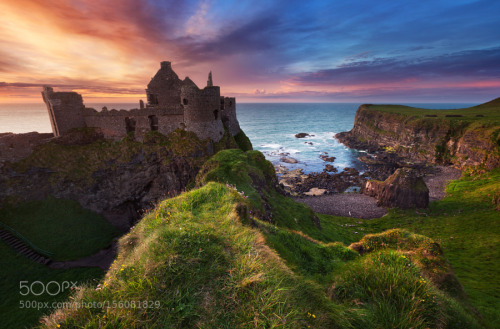 Dunluce Castle by TheWanderingSoul