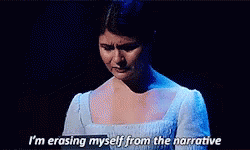 THE WAY I HAD SUCH A HARD TIME READING THIS CAUSE I KEPT BURSTING OUT INTO SONG WHENEVER THERE WAS A