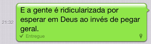 Pensar só em Ti.