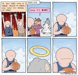 tastefullyoffensive:  Ball is life. (comic