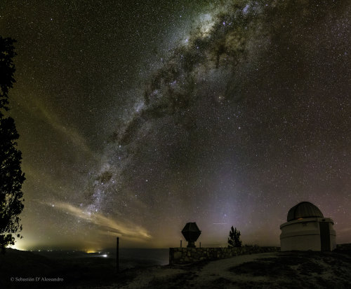 Milky Way over Bosque Alegre Station, Argentina js