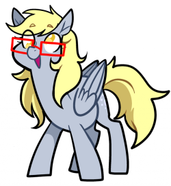 30minchallenge:So many styles of glasses today. I think derpy needs bigger frames if her eyes keep looking over the glass. Maybe get some advice on wearing them from someone who can actually see when wearing them, unlike one happy pony who can’t see
