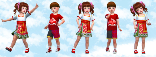 a-luckyday:  You need to download the: Pose player form Andrew’s Studio   ★ Toddler pose 10 ★ 