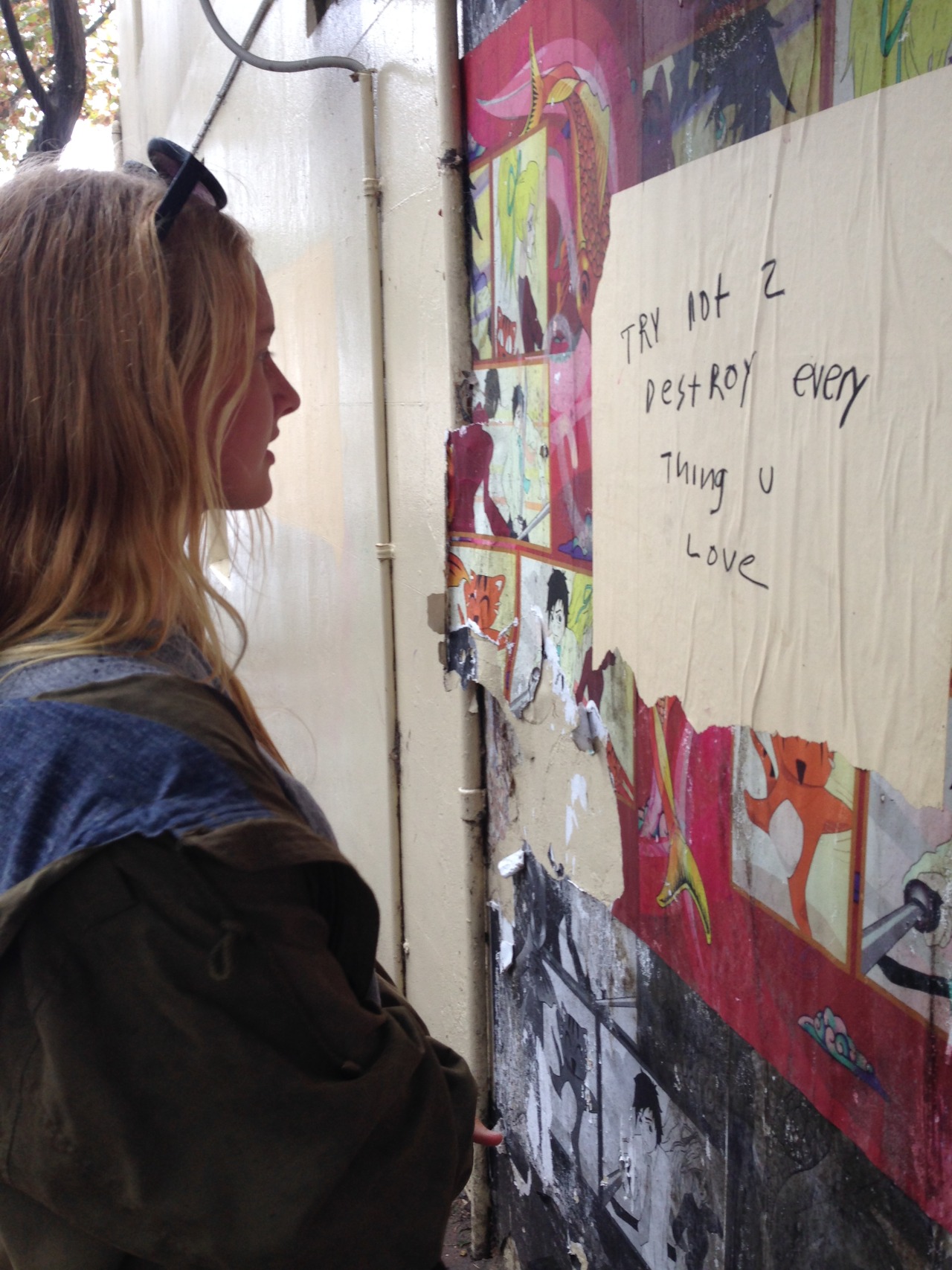 lavendea:  &ldquo;try not to destroy everything you love&rdquo; erskineville