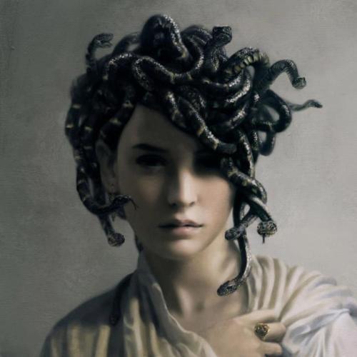 gaksdesigns:  Young Medusa by jsimeth 