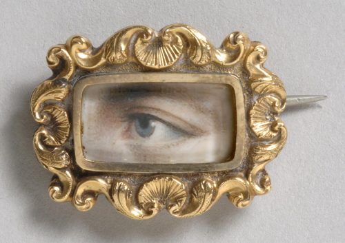 philamuseum:The trend of miniature eye portraits being used as tokens of love originated in 1785 wit