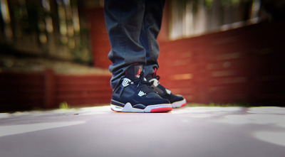 Never gets old… will always pick up these Breds.
Photo: juan m. gutierrez || Get the weekly Just Jordans Newsletter || Check out more Air Jordans || Get your Collection Featured || Find Jordan IV Bred on eBay