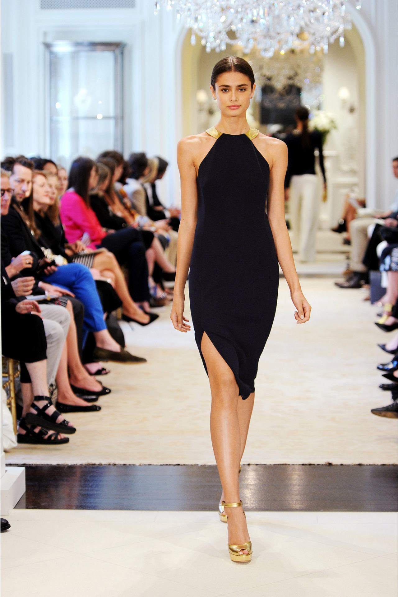 taylor hill ralph lauren dress