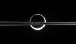 the-wolf-and-moon: Saturn’s Rings,  Enceladus,