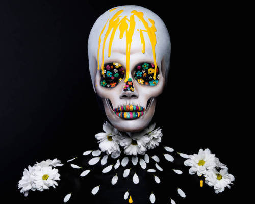  Striking Makeup Artworks Portraits        The school Make Up For Ever Academy planned a contest bet