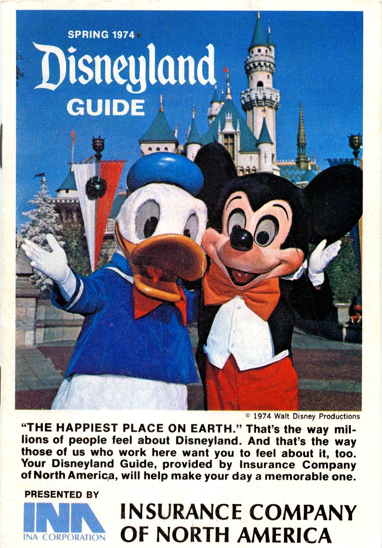 Adventurelandia — Disneyland Guide, Spring 1974