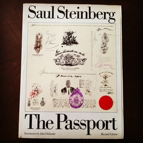 Thrift Store Find Of The Day -Saul Steinberg “The Passport” #saulsteinberg #thepassport 