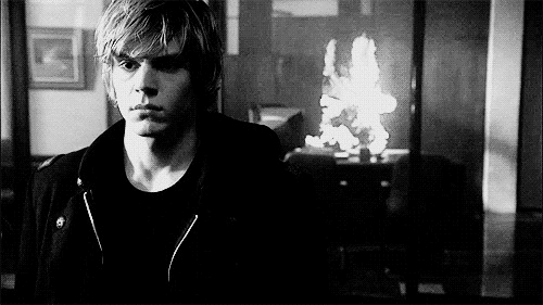 mymomthinksimcool17:  tate and violet. evan and taissa 