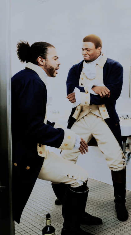 lafayctte:daveed diggs phone backgrounds.  ( featuring okieriete onaodowan. )