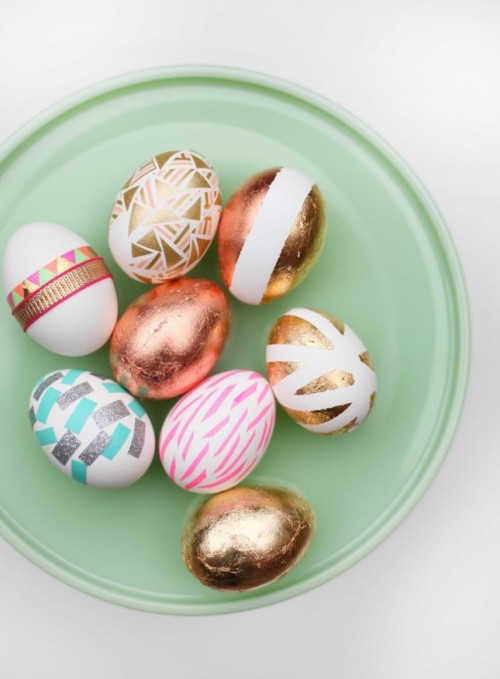 Happy Easter! DIY egg decoration ideas here