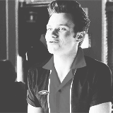 Kurt + being hella cute