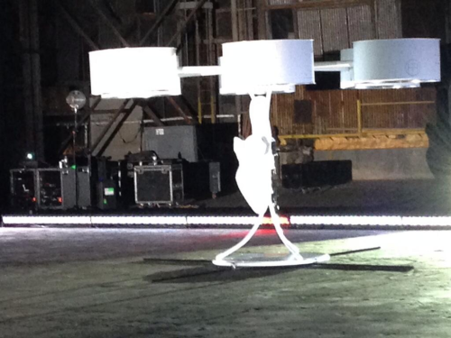 ladyxgaga:  First photos of Gaga’s Volantis, the world’s first flying dress. 