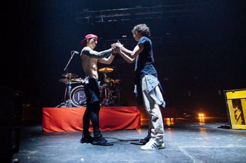 stillstreet:love playin music in the UK with my brotha tyler. and a bunch of our other frens|-/