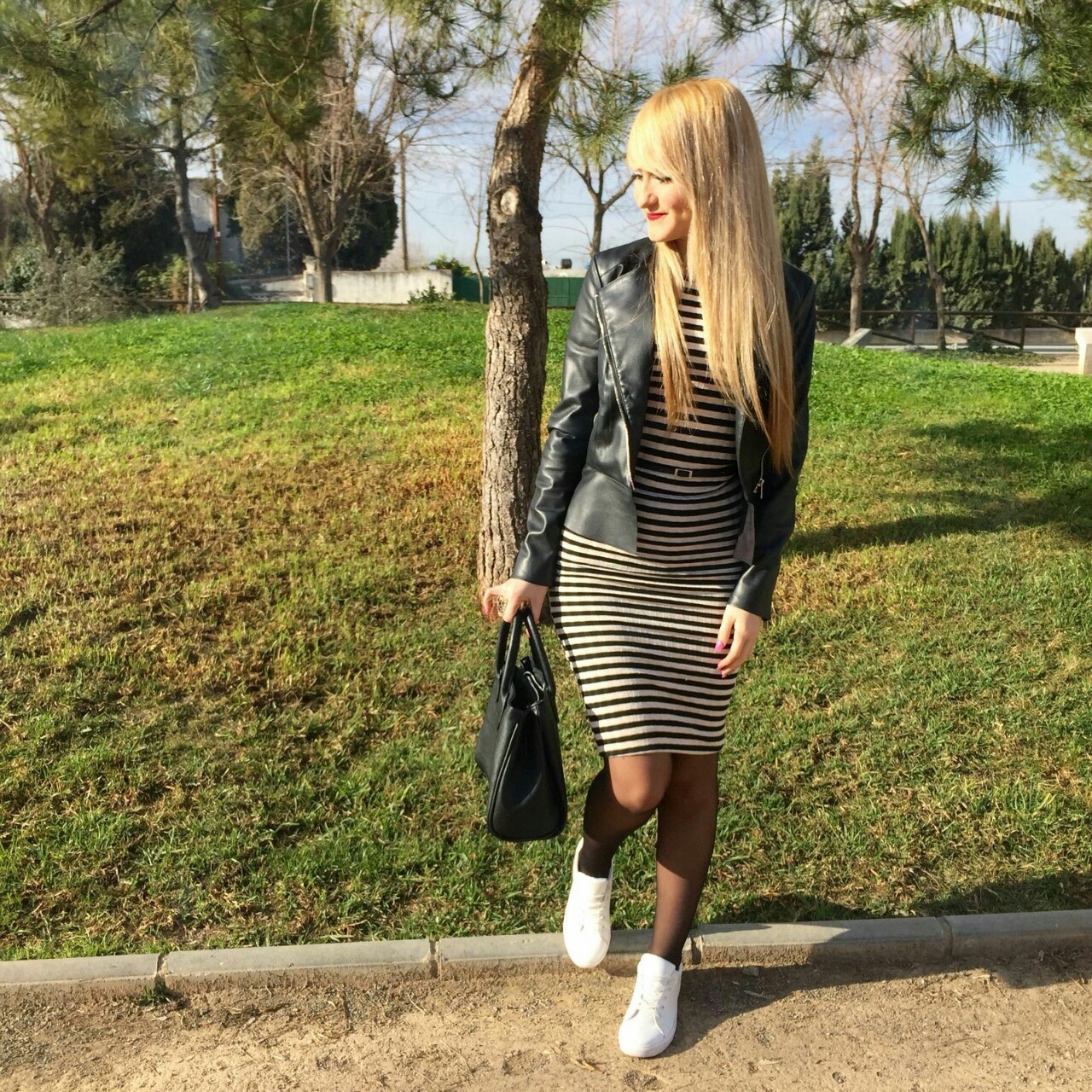 Spring, Summer, Autumn, Winter. Tights every day. 
