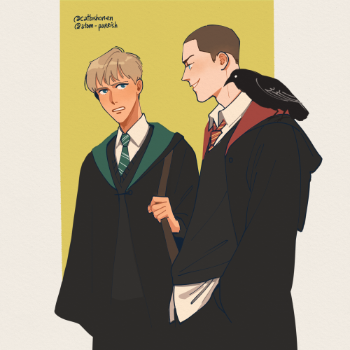 catbishonen:Hogwarts power couple