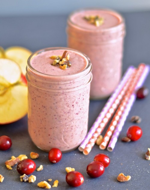 Cranberry, Walnut & Apple Smoothie