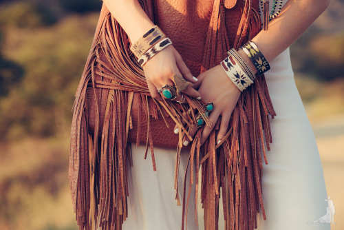 turquoise + fringe ♡