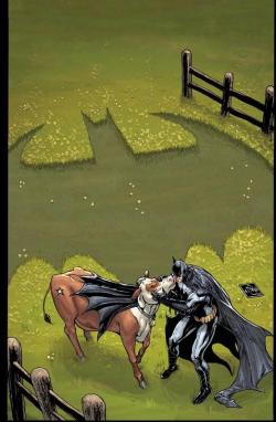 comicbookwomen:  I know ya’ll fans of Batcow.