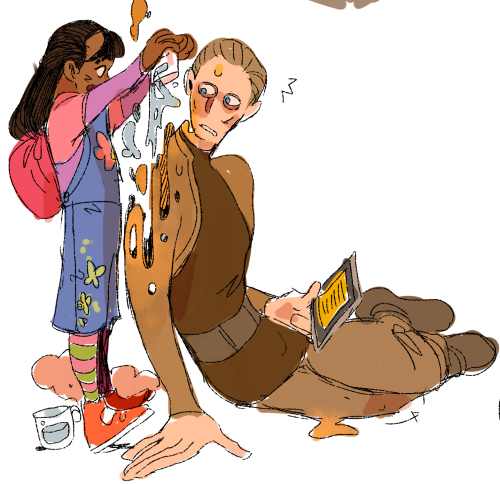 jadenvargen:stressed as hell but reading star trek books meantime and there’s one where odo babysits