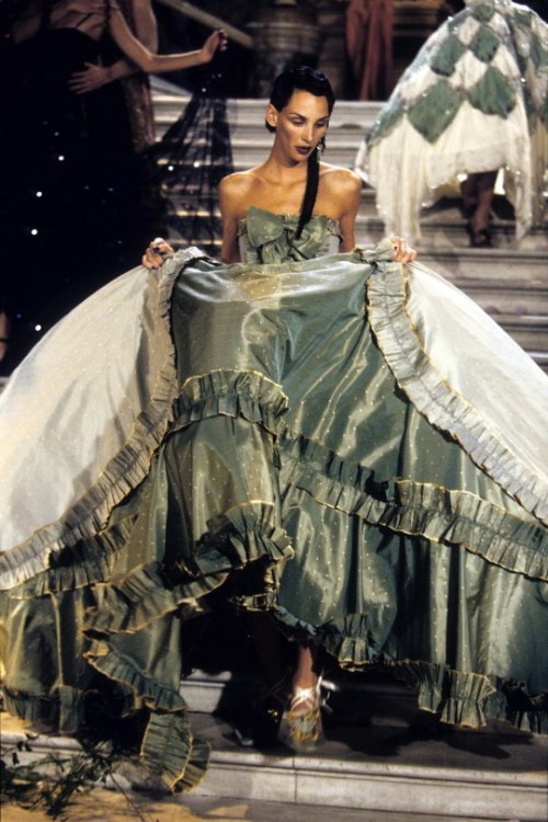 John Galliano for Christian Dior, Maria-Luisa (dite (called) Core) ball gown, Haute Couture, Spring 