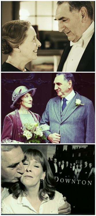 thatwasntaquestion:Downton Abbey - Jim Carter & Phyllis Logan <3 for @royaltydowntonandlife ;