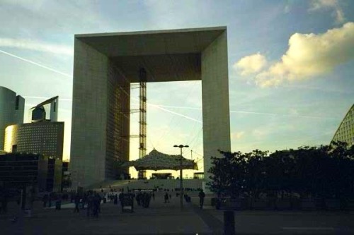 Arche de la Défense (or simply La Grande Arche), Paris, 1998.