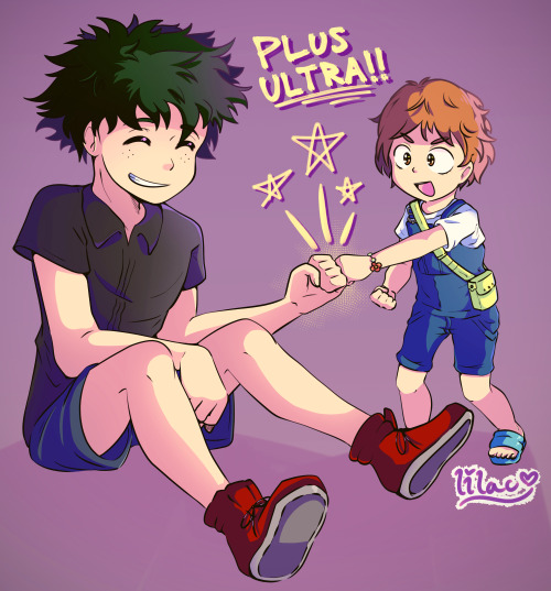 Of course, I’m still drawing Heroes Rising fanart lol. This time, it’s Deku and Katsuma!