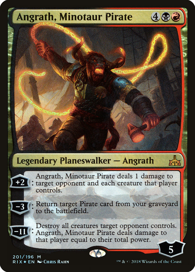 EDH, A to Z — 15 - Angrath, Minotaur Pirate (Back Issue)