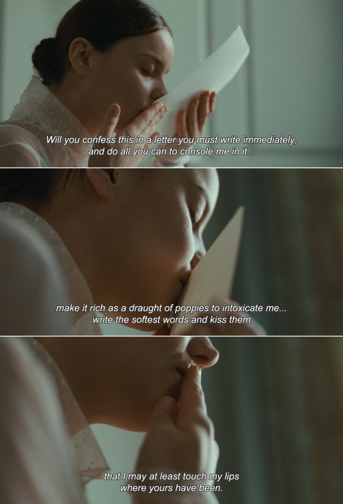 john-keats: Bright Star (2009) John Keats: Will you confess this in the Letter you must write immedi