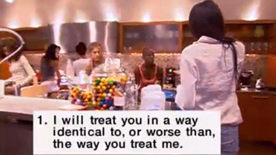 qoa: qoa: remember on cycle 6 of antm when Furonda passed out her house rules to all the girls in the house    Rules for life with me