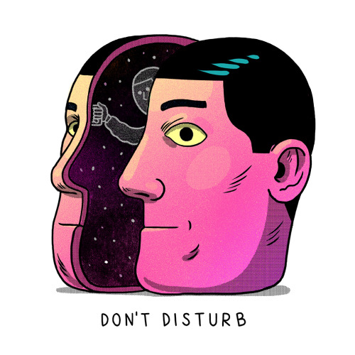 visualgraphc:  Don’t Disturb by Yime Is Great