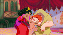 disneycollective: Top 20 Friendships (as voted by my followers) 17. Esmerelda &amp; Quasimodo 