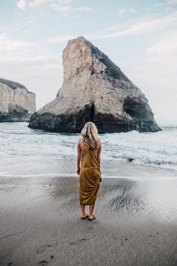 motivationsforlife:  Jacki x Shark Fin Cove by @iamkylesipple // Edited by MFL Photographers Flickr / Tumblr: @iamkylesipple / Twitter / Instagram / Prints Go follow @iamkylesipple for more of his amazing work!