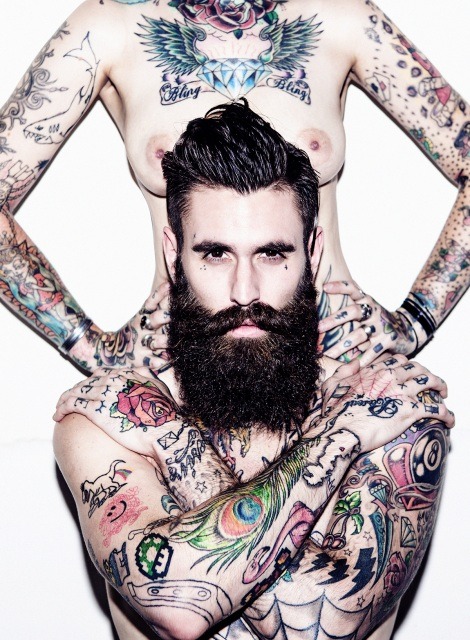 alabaster-angel:  beard-and-piercings:  someday I hope to be as attractive as this