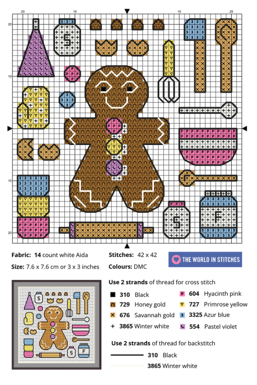 This pattern was too cute to not stitch. Here’s the chart!