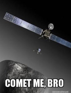 asapscience:  sagansense:  Tune in now…..Philae