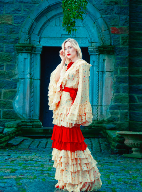 blondiepoison: Saoirse Ronan Erik Madigan Heck | Harper’s Bazaar UK (February 2019)