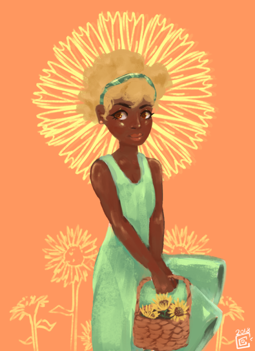 Sunflower girl ✨