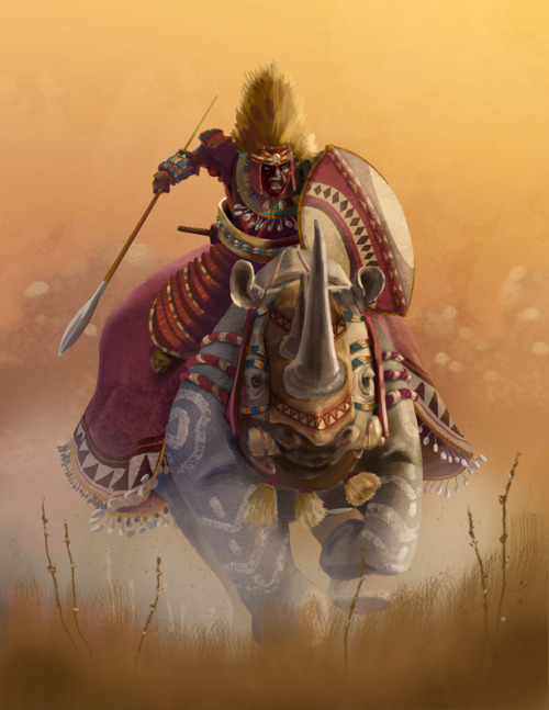 Maasai knight by toddmcarthur‘There’s a passage in “Guns, Germs & Steel” which posit