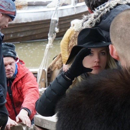 Now with Lagertha officially dead, Katheryn Winnick is dedicated to directing and assisting the prod