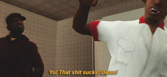 steamedtofu:  GTA San Andreas — Mission #18: Madd Dogg’s Rhymes. 