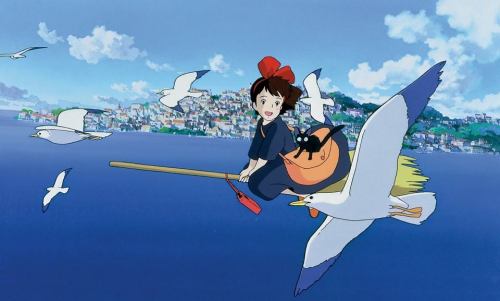 Studio Ghibli, Kiki&rsquo;s Delivery Service, 1989魔女の宅急便,  Majo no TakkyūbinKiki: “We