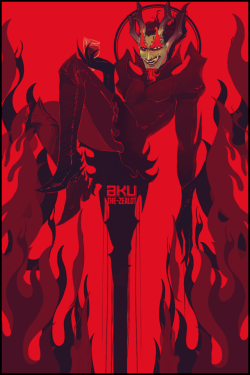 the-zealot: They say Aku is a shapeshifter right? So here’s my take on the diabolical master of sass and rage, because why not??   ヽ༼ຈل͜ຈ༽ﾉ  
