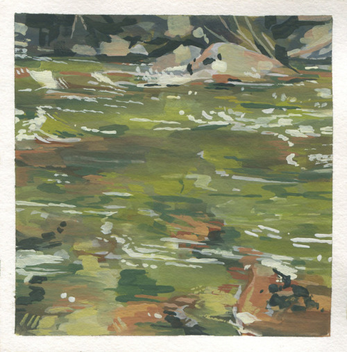 espherio:Plein air gouache studies from Yosemite and Zion