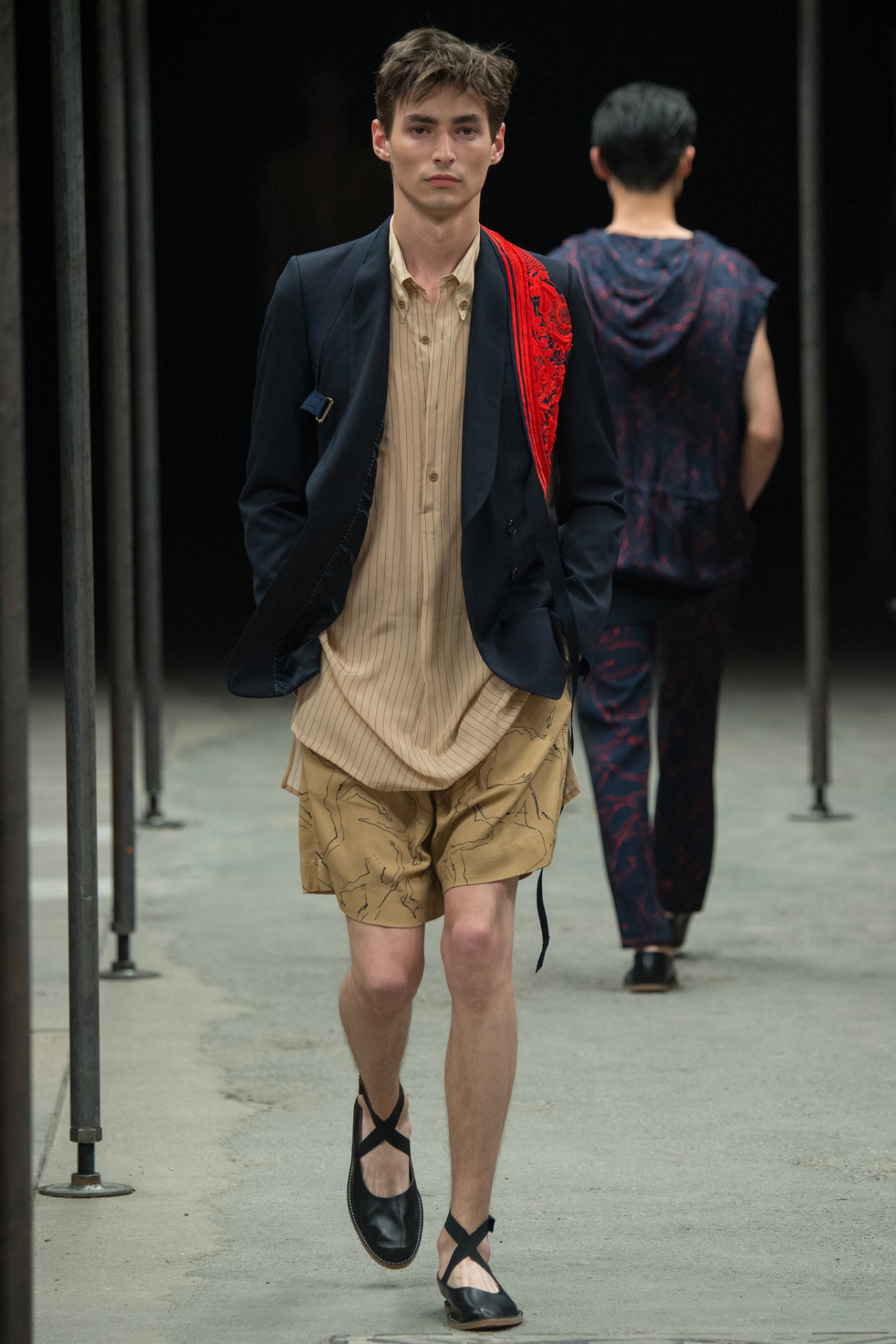  Wojtek Czerski at Dries Van Noten S/S 2015. 
